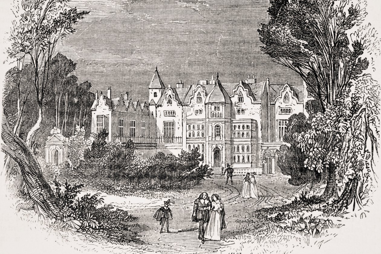 Holland House, Kensington, z książki „Old England