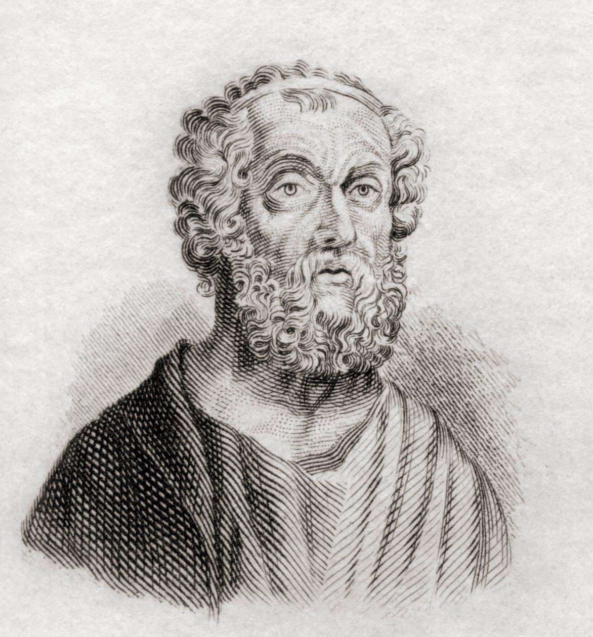 Homer, 1825 autorstwa English School