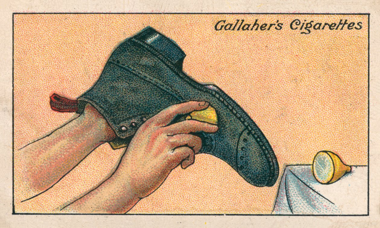 Jak czyścić nowe buty (chromolitho) autorstwa English School
