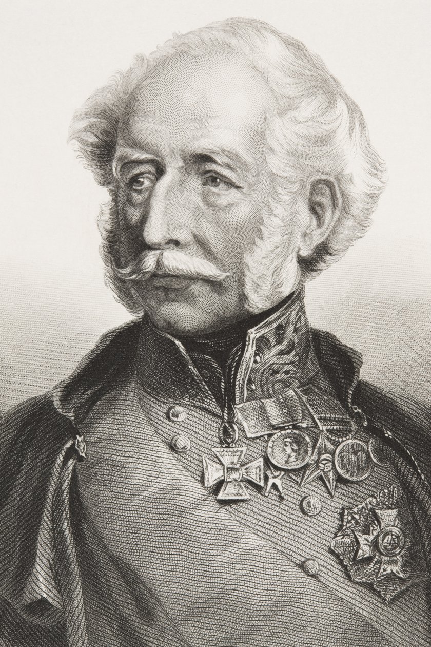 Hugh Gough, z "Galerii portretów historycznych", opublikowanej ok. 1880 r. autorstwa English School