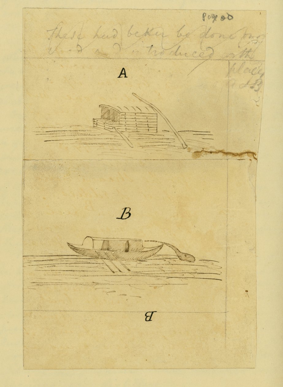 Ilustracja z listów napisanych w podróży do zachodnich części Stanów Zjednoczonych..., Elias Fordham Pym, 1818 (patrz także 332331) autorstwa English School