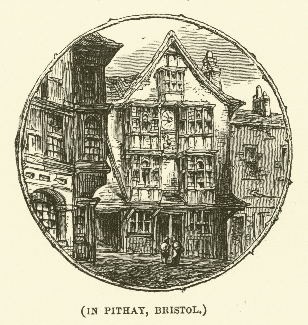 W Pithay, Bristol (grawerunek) autorstwa English School