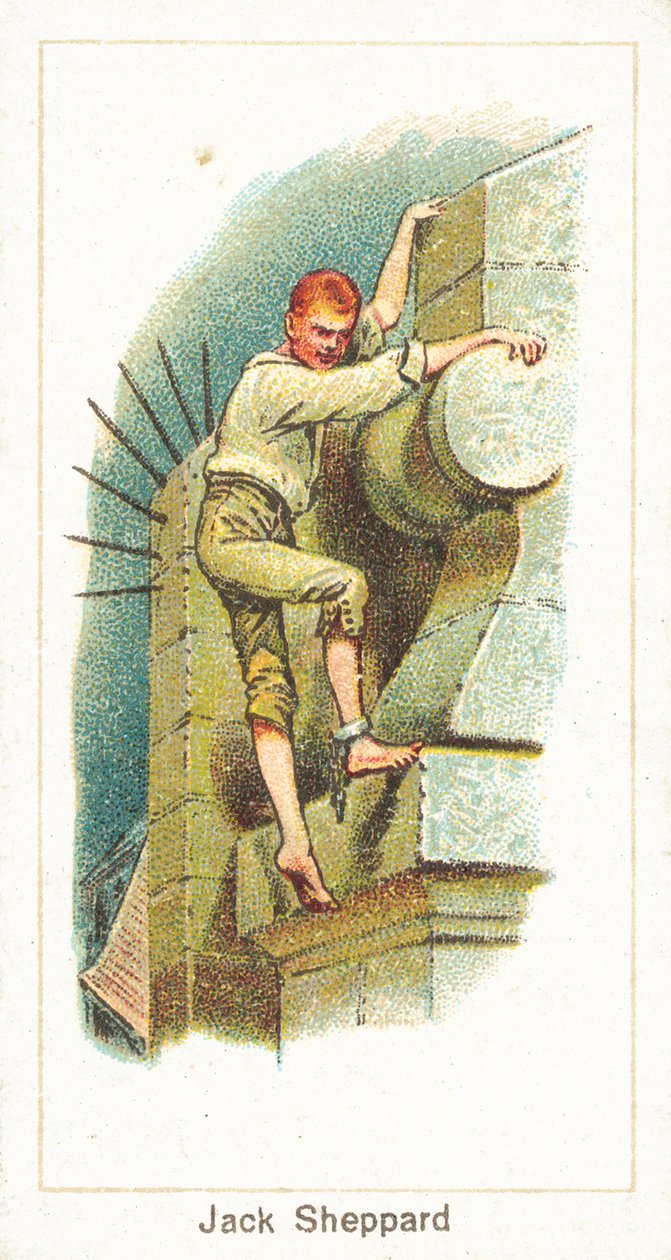 Jack Sheppard (chromolitho) autorstwa English School