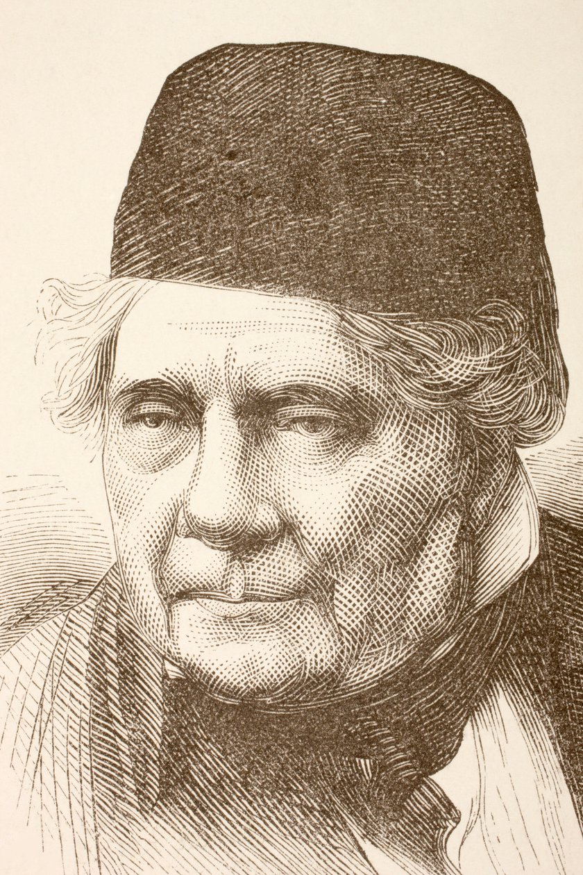 Jacques Babinet (litho) autorstwa English School