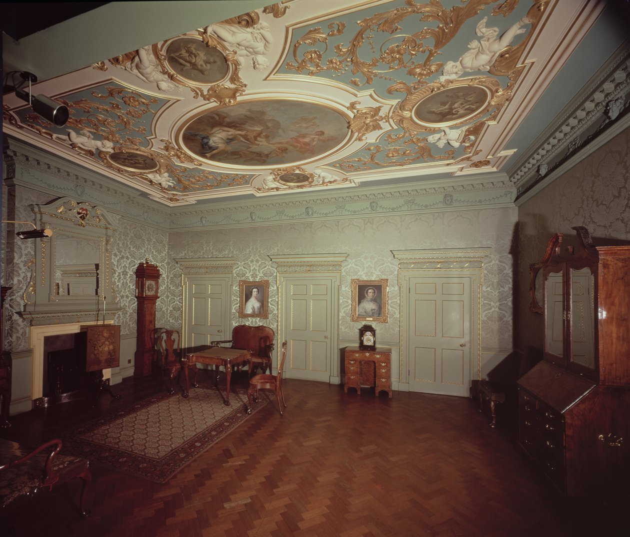 James Gibbs Salon z Henrietta Place, c.1728 autorstwa English School