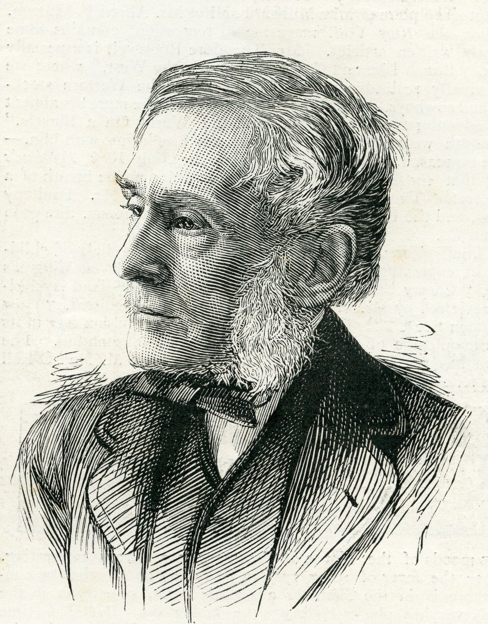 James Poole (1804-1886) Ilustracja z Grafiki 10 kwietnia 1886 r. autorstwa English School