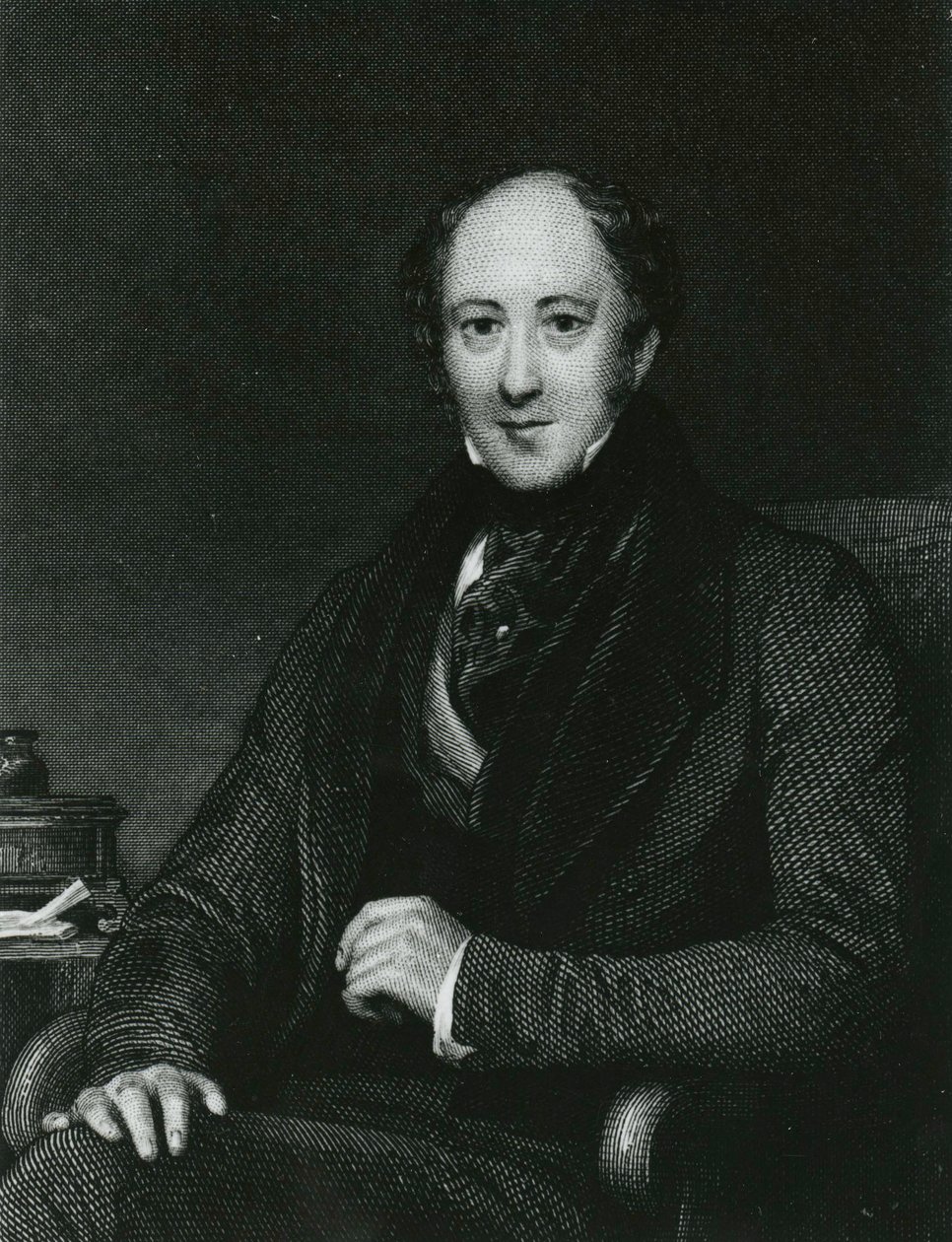 Płyta Jamesa Robinsona (1796-1880) autorstwa English School
