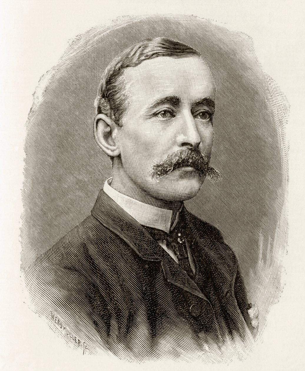 James Sligo Jameson, 1890 (drewno) autorstwa English School