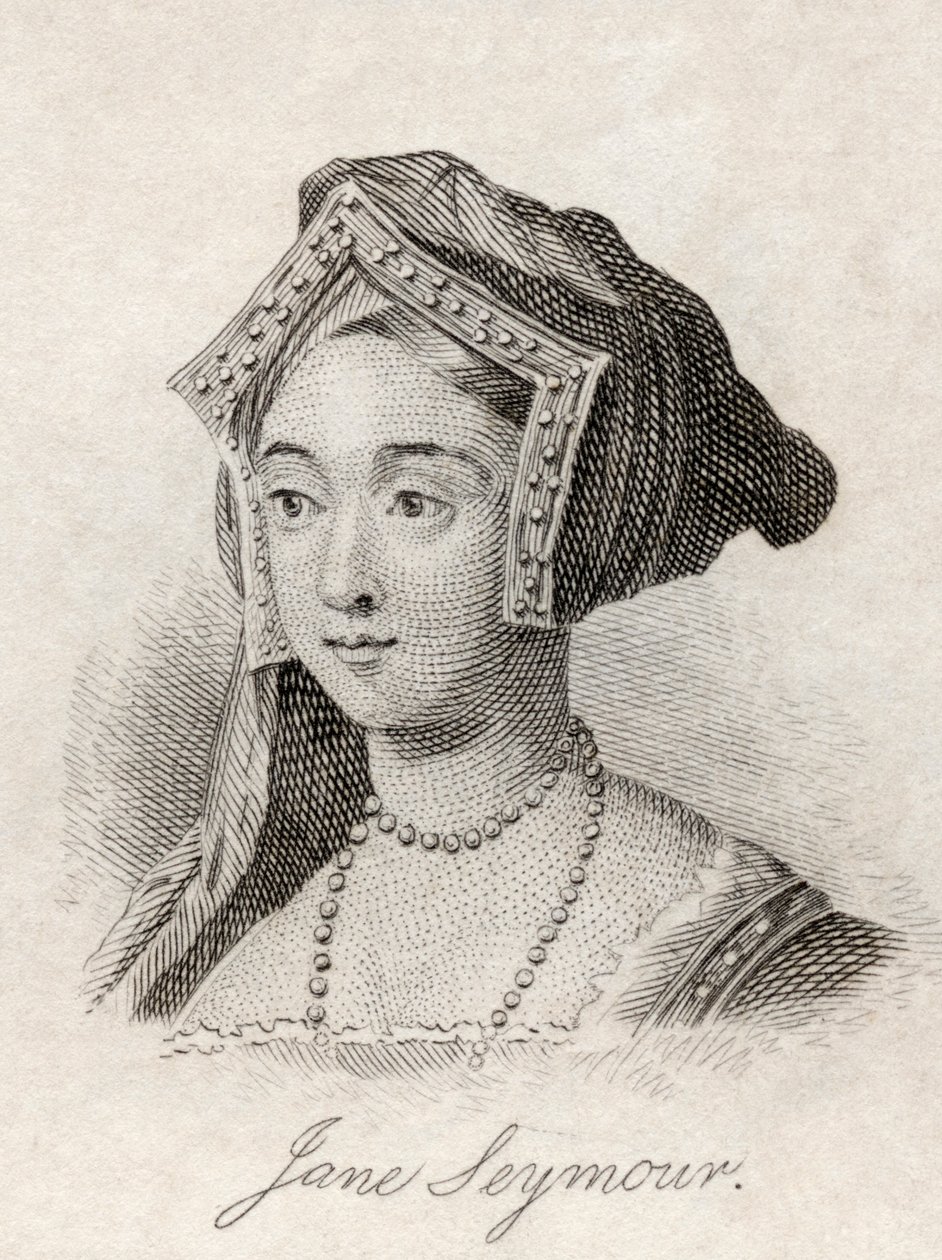 Jane Seymour, ze „Słownika historycznego Krabba”, opublikowana w 1825 r. autorstwa English School