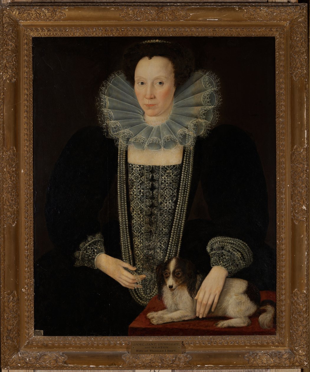 Jane Weston, druga żona Sir Thomasa Bisshoppa autorstwa English School