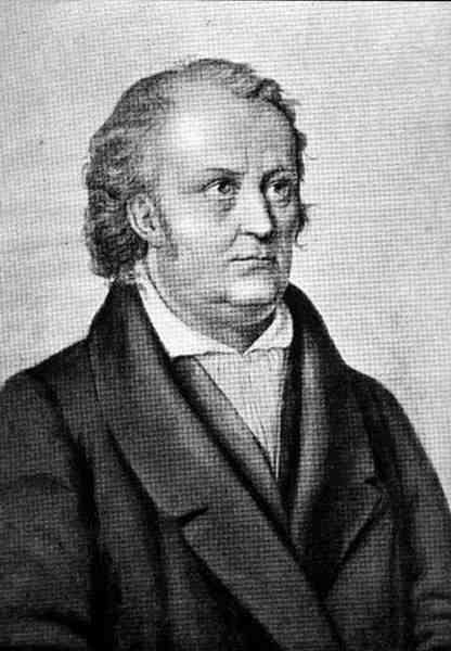 Jean Paul Richter (1763-1825) (grawerowanie) autorstwa English School