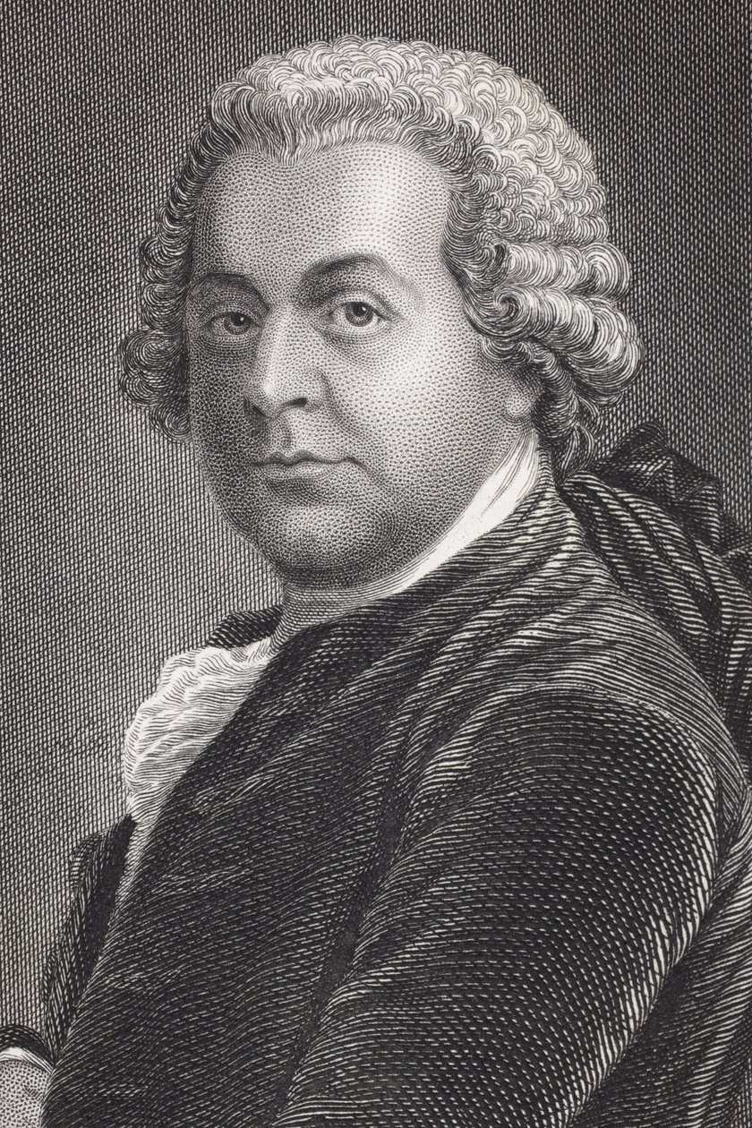 John Adams, z „Galerii Portretów Historycznych”, wydana ok. 1880 r. autorstwa English School