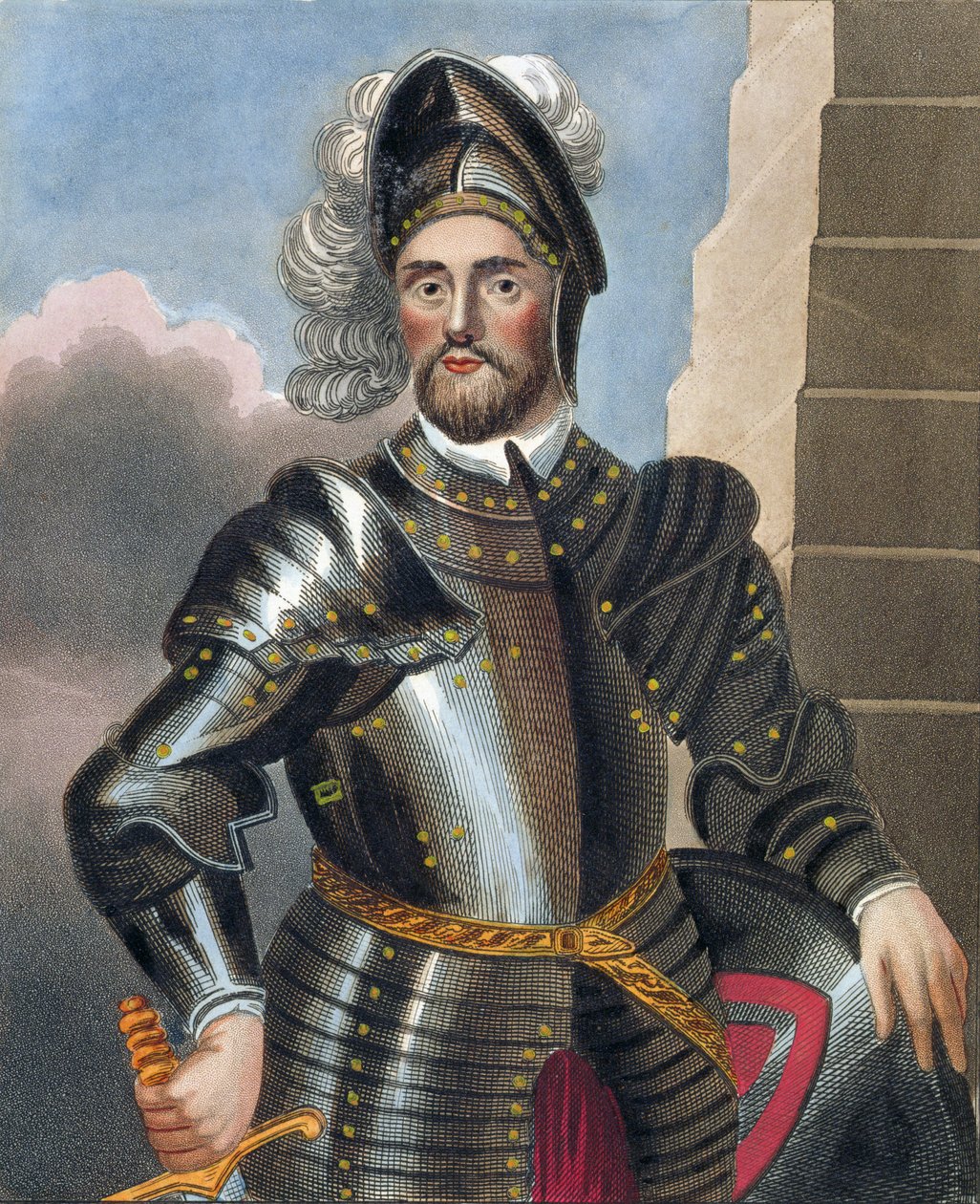 John Baliol (zm. 1269), po obrazie w Galerii Bodleian autorstwa English School