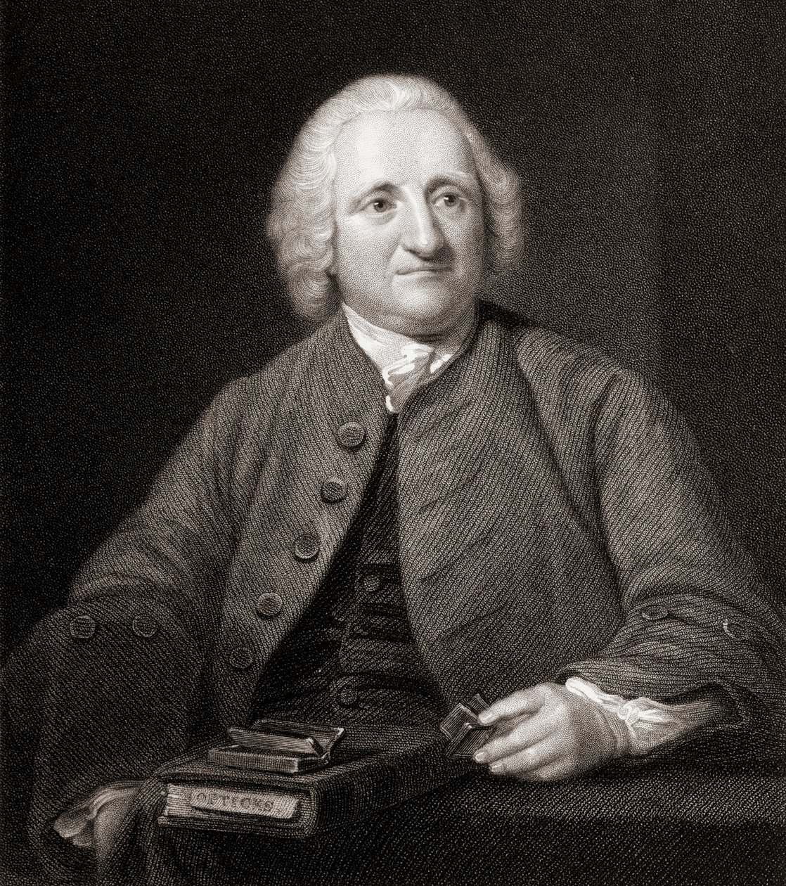 John Dollond (1706-61) z Galerii Malarstwa, opublikowany w 1833 autorstwa English School