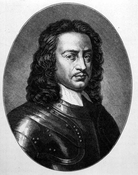 John Hampden (1594-1643) (grafika) autorstwa English School