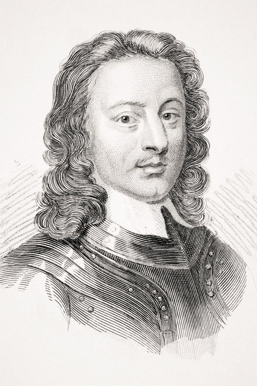John Hampden, ilustracja z „Starej Anglii Worthies” Lorda Broughama, opublikowana ok. 1880 r. autorstwa English School