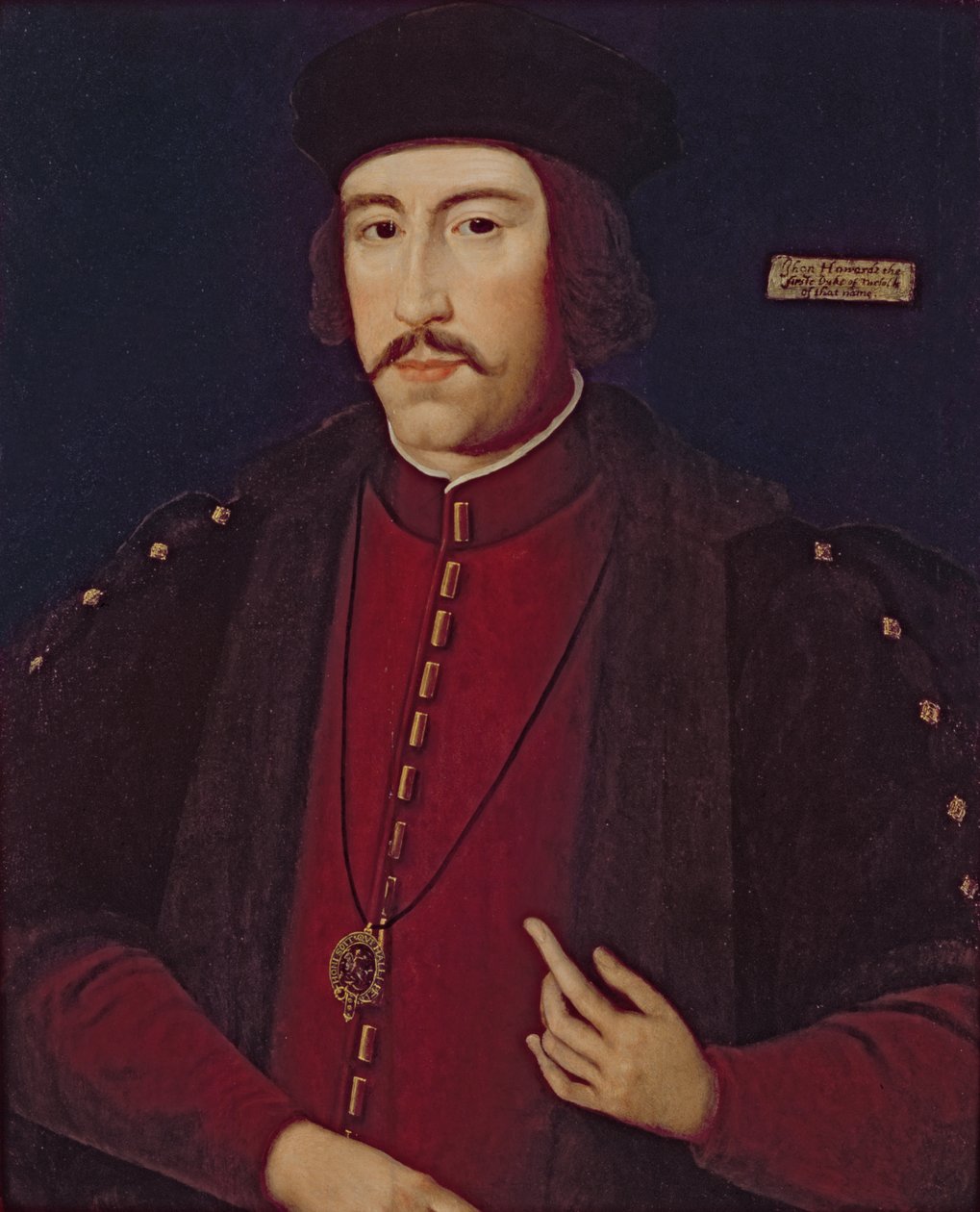 John Howard, 1. książę Norfolk autorstwa English School