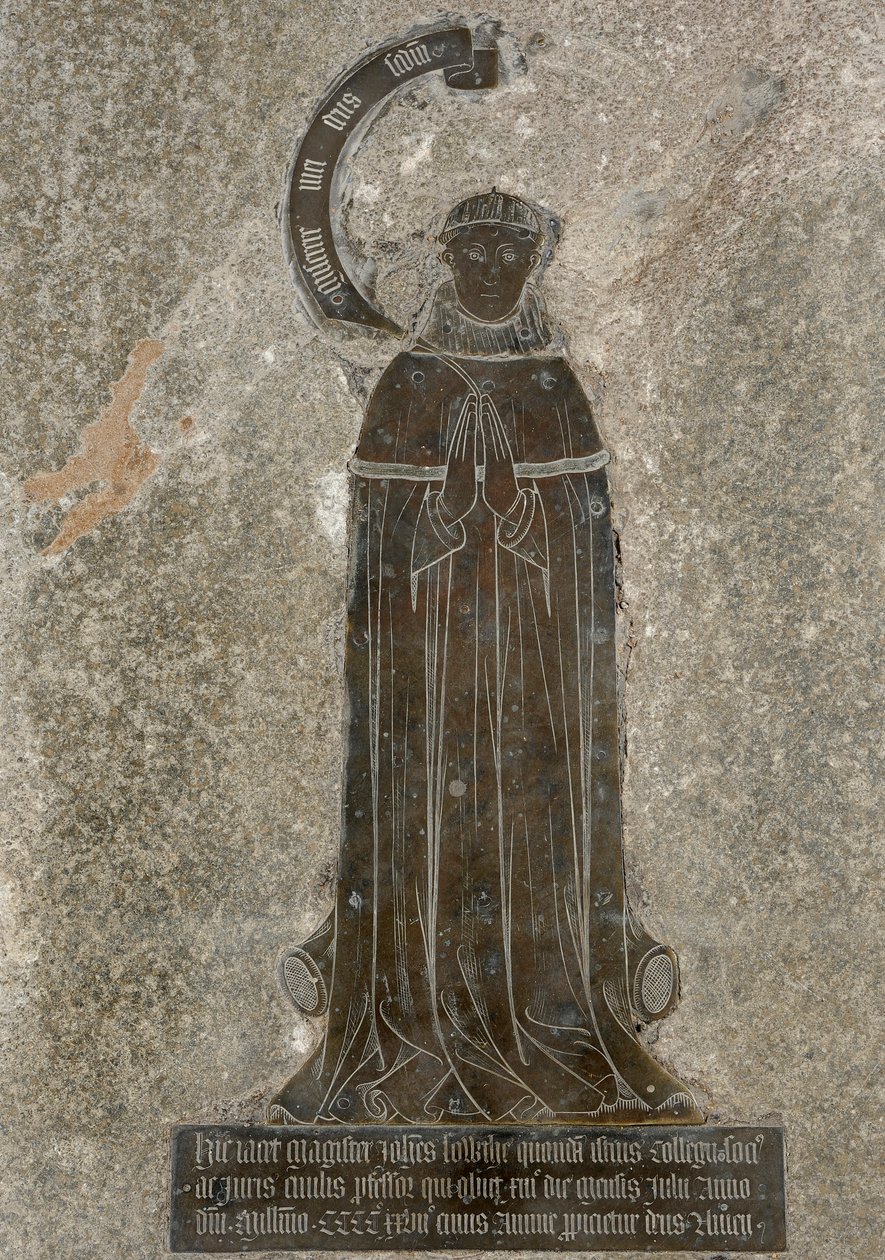 John Lowthe, 1427 (mosiądz) autorstwa English School
