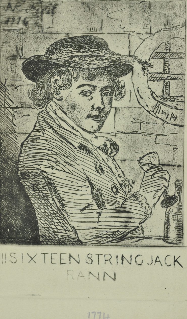 John Rann, Szesnastostrunowy Jack, 1774 autorstwa English School