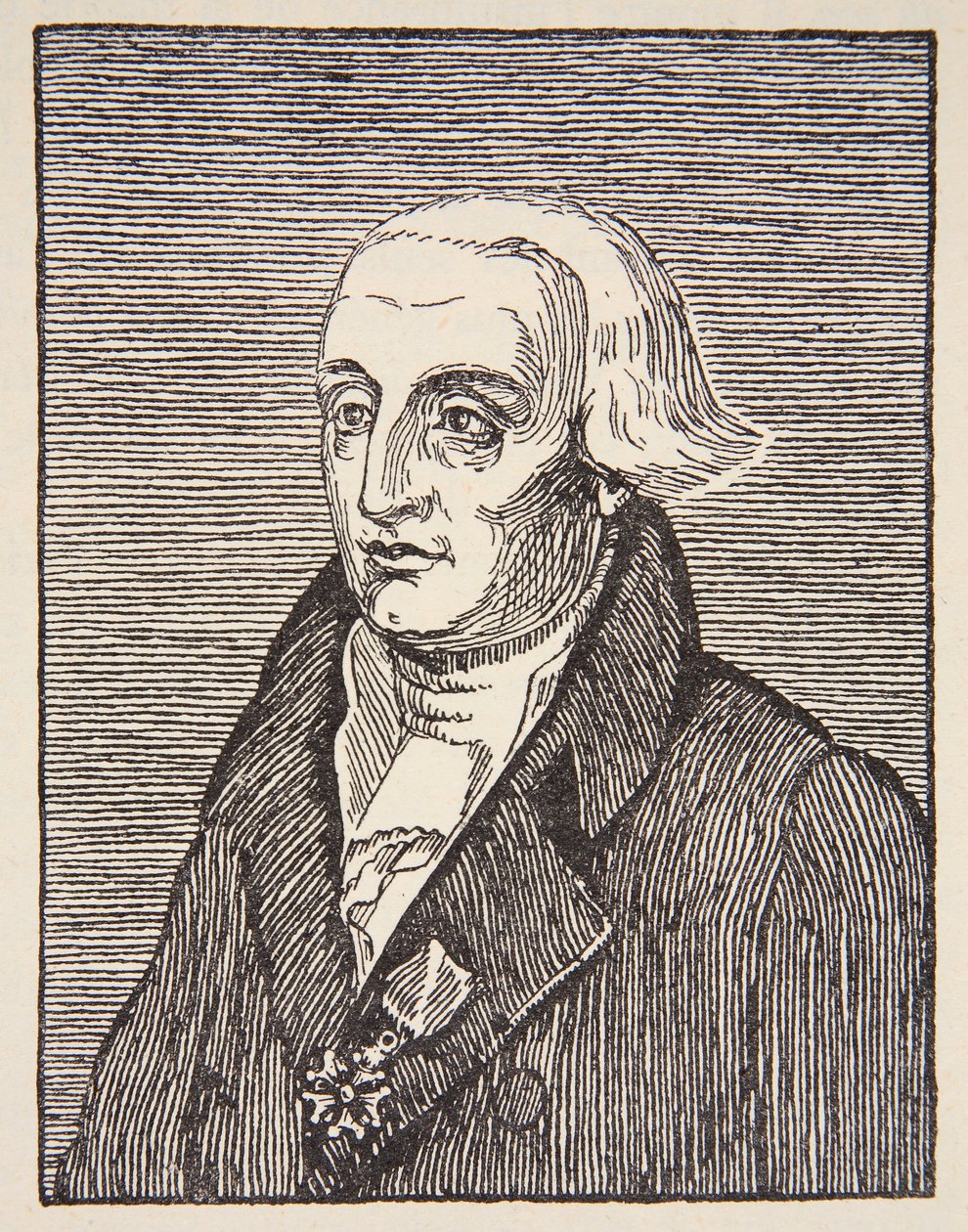 Joseph-Louis Lagrange, ilustracja z Historii Narodu Francuskiego, Nauki, tomy I i II, autorstwa Gabriela Hanotaux (1853-1944), 1924 autorstwa English School