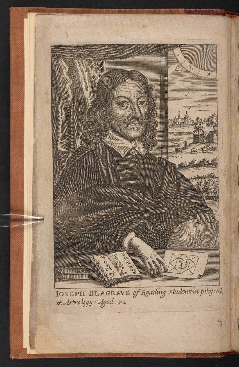 "Joseph Blagrave of Reading student pihysick  astrology: aged 72" Joseph Blagrave, Blagrave