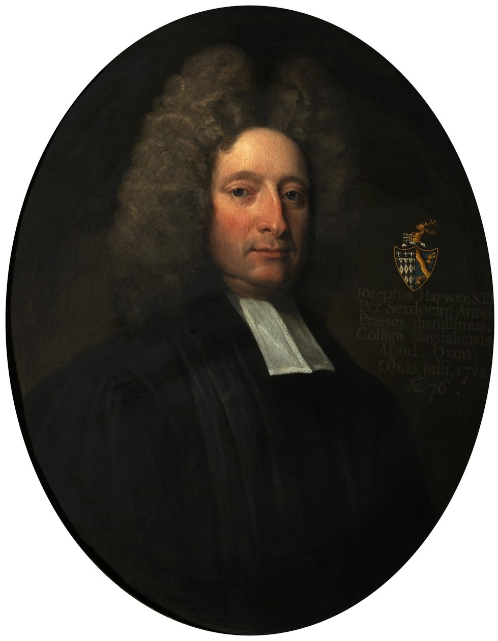 Joseph Harwar, prezes Magdalen College autorstwa English School