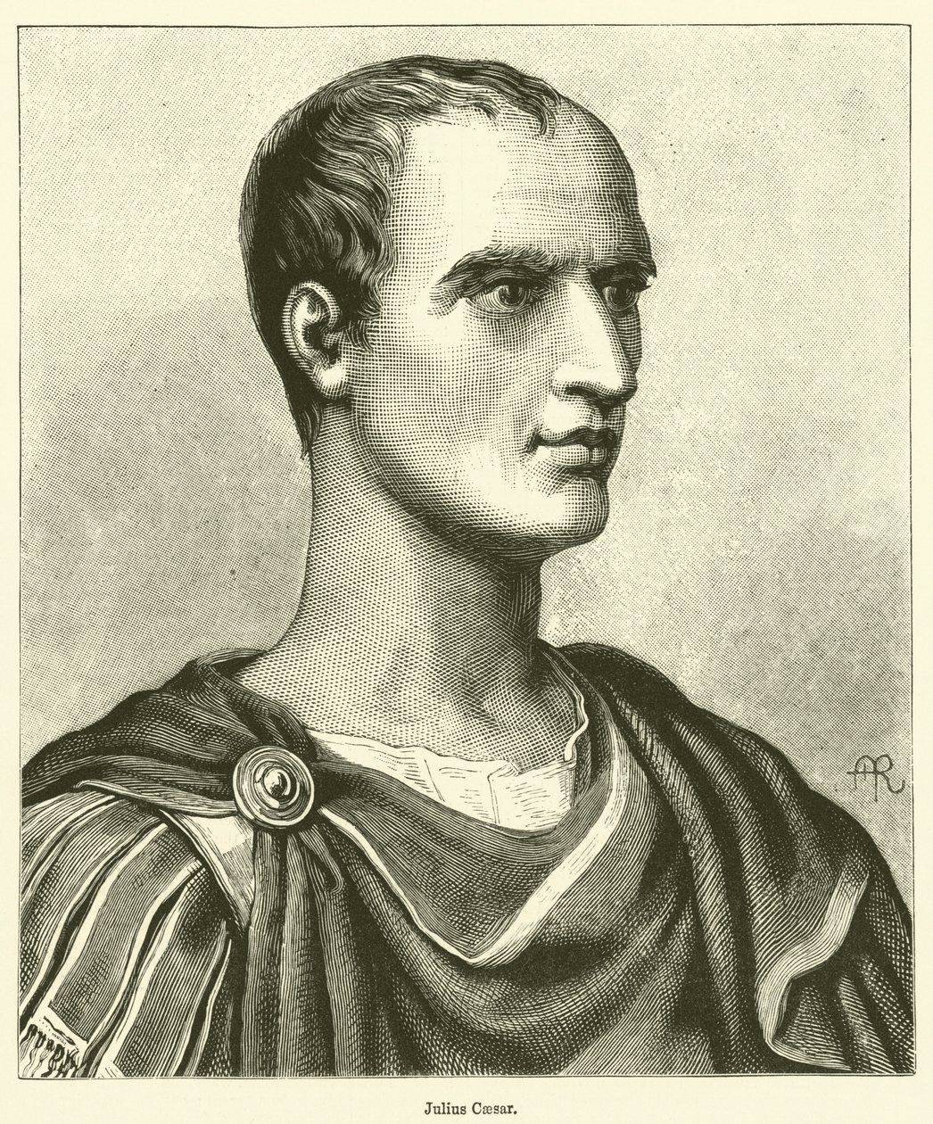 Juliusz Cezar (rycina) autorstwa English School