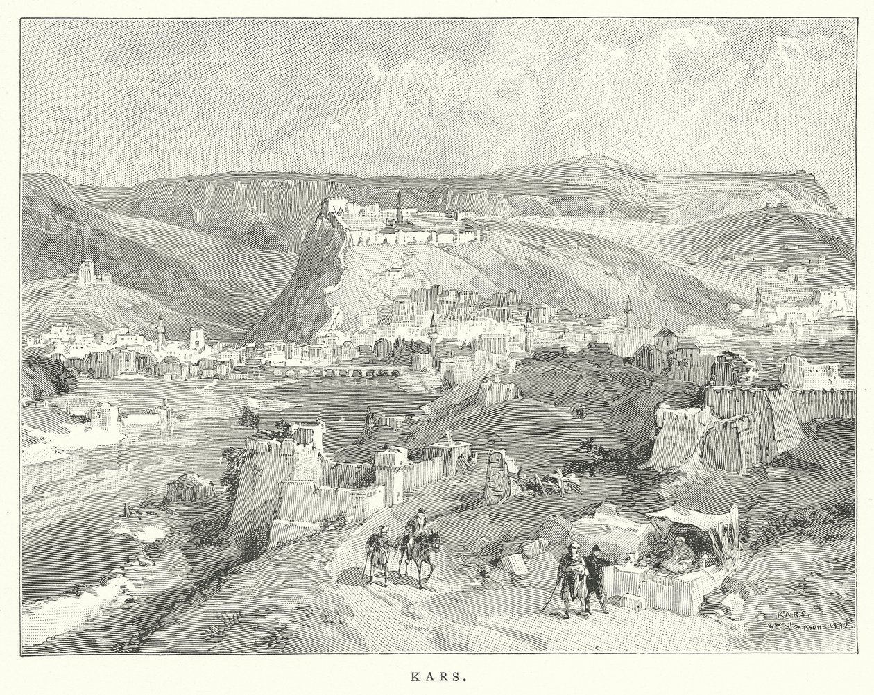 Kars (grawerunek) autorstwa English School