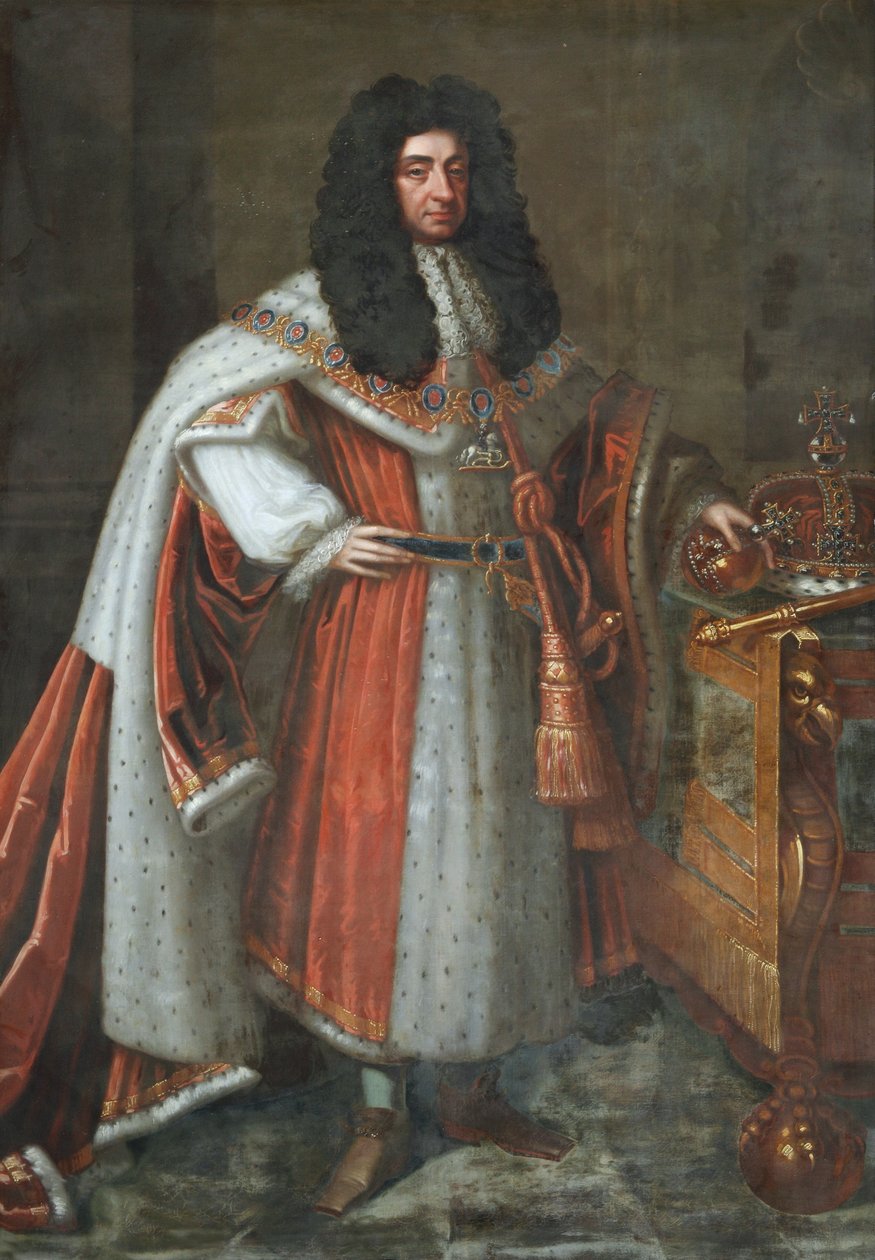 Król Karol II autorstwa English School