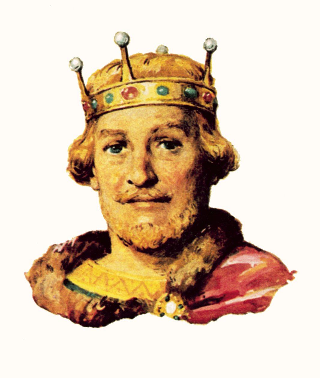 Król Wilhelm II autorstwa English School