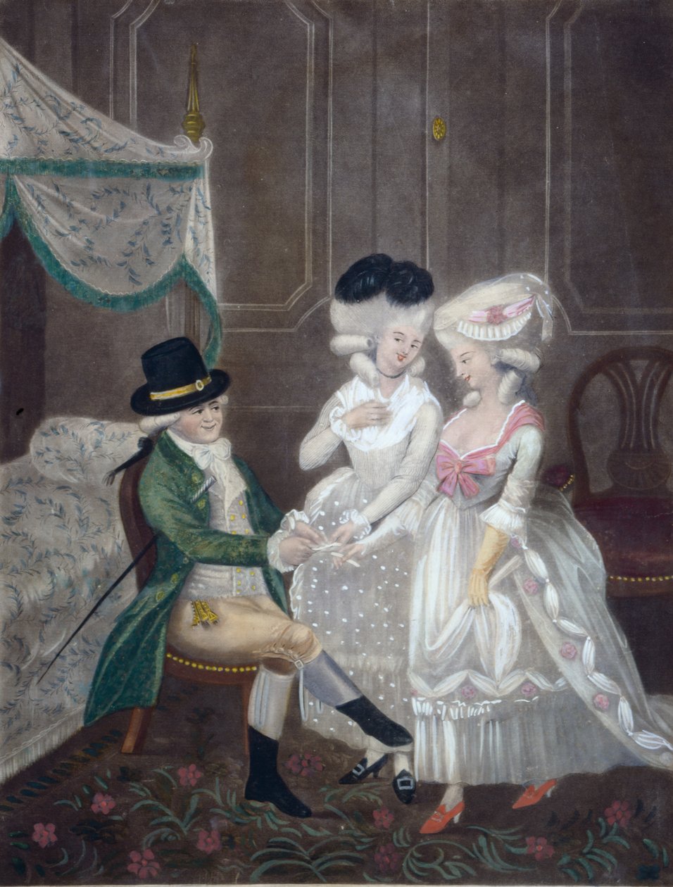 Panie Rozkoszy, 1781 autorstwa English School