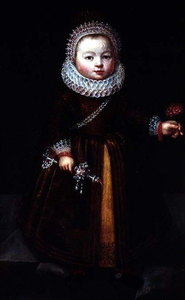 Lady Georgiana Cecil autorstwa English School