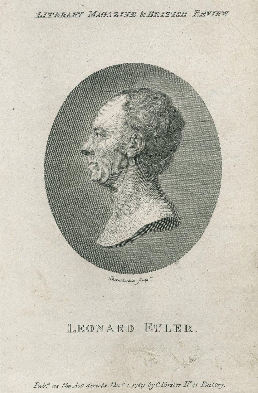 Leonhard Euler autorstwa English School