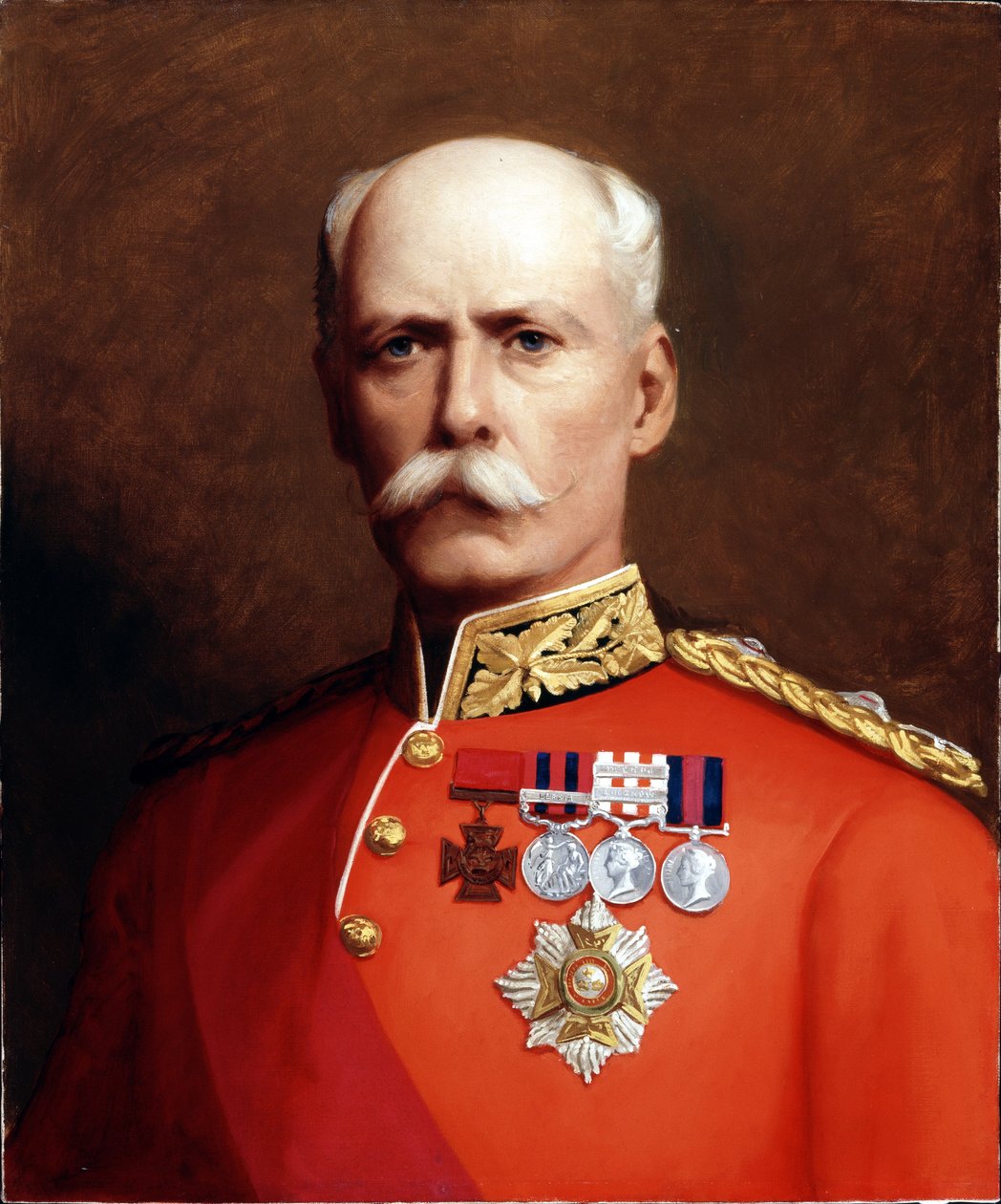 Generał porucznik Sir Henry Marshman Havelock-Allan (1830-97) c.1881 autorstwa English School