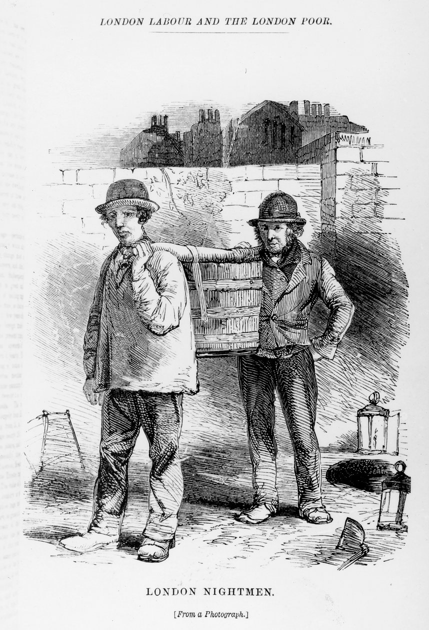 London Nightmen, ilustracja z „London Labor and the London Poor” Henry
