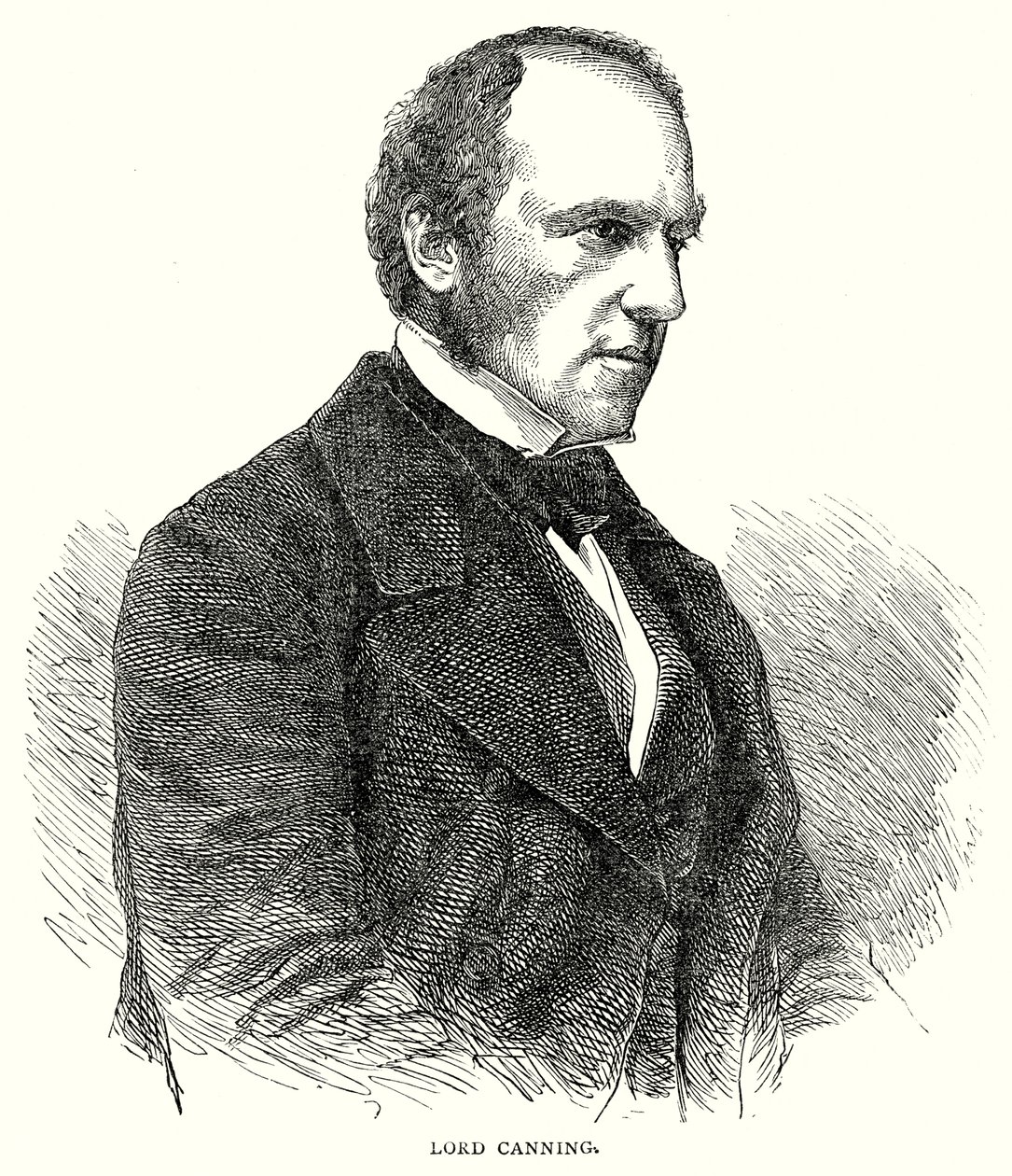 Lord Canning (rycina) autorstwa English School