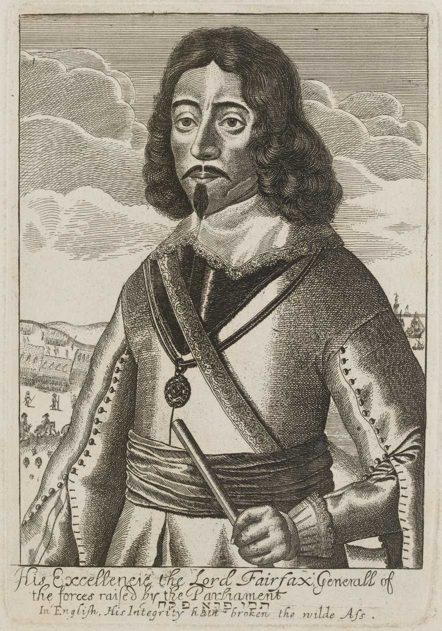 Lord Fairfax, ok. 1650 r autorstwa English School