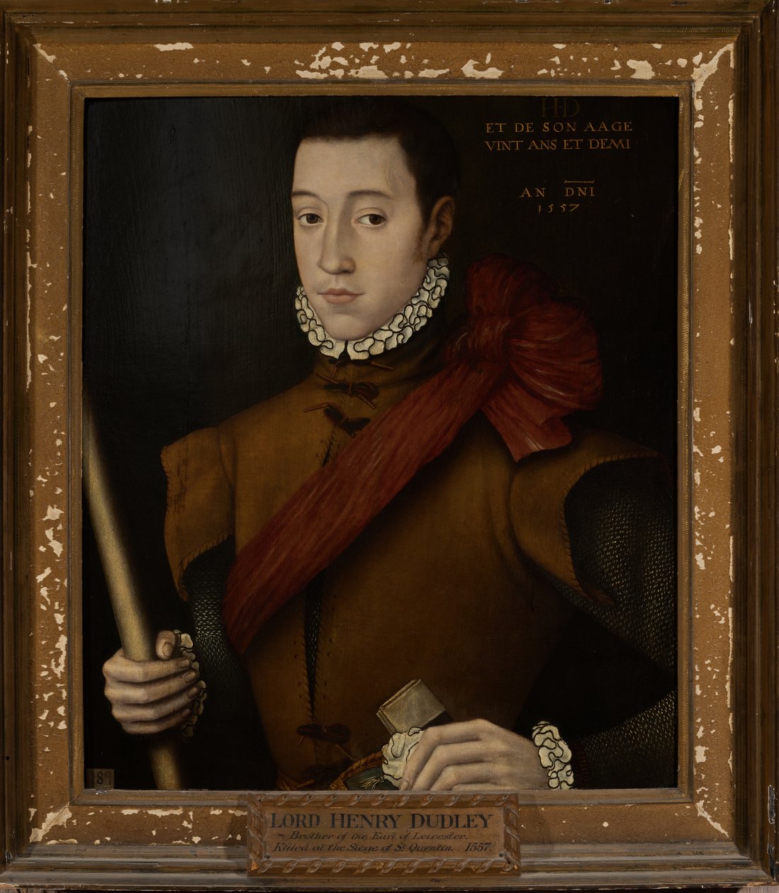 Lord Henry Dudley (1531-1557) autorstwa English School