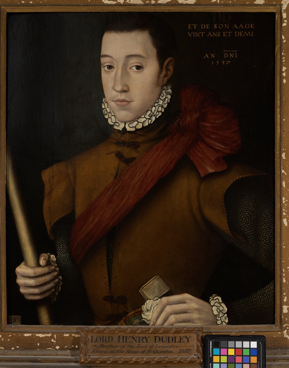 Lord Henry Dudley (1531-1557) autorstwa English School