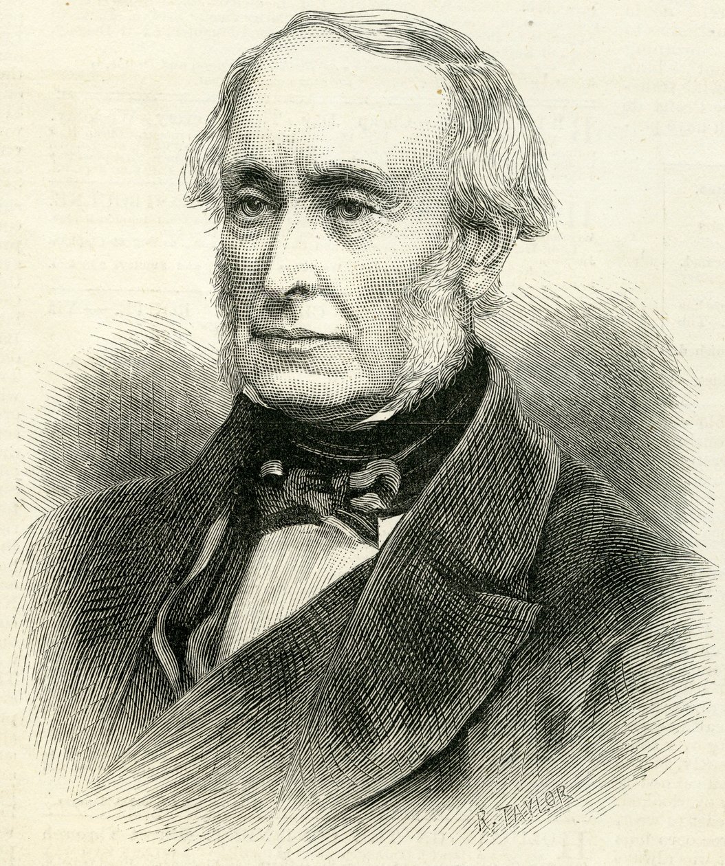Lord William Armstrong (1810-1900) z The Illustrated London News 23 sierpnia 1884 r autorstwa English School