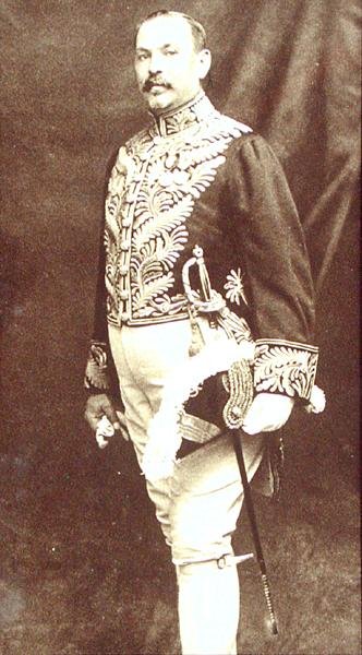 Louis Botha (1862-1919) (zdjęcie czarno-białe) autorstwa English School