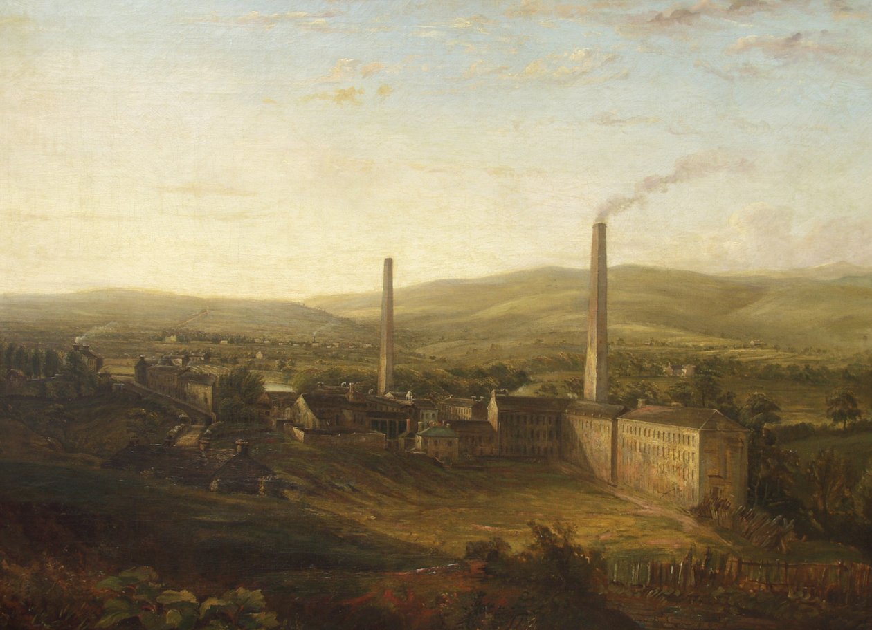 Dolna Drukarnia, Burnley autorstwa English School
