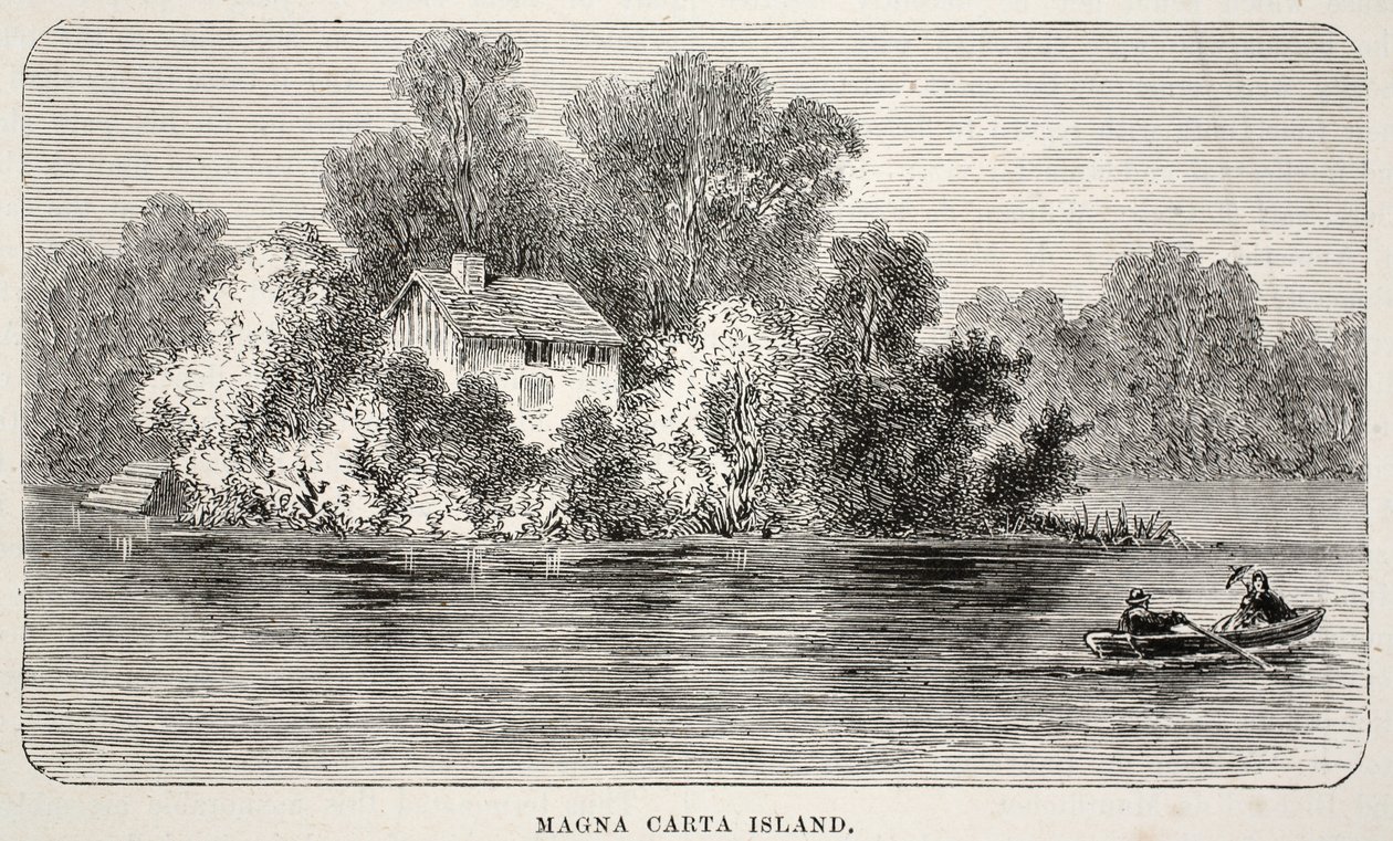 Wyspa Magna Carta autorstwa English School