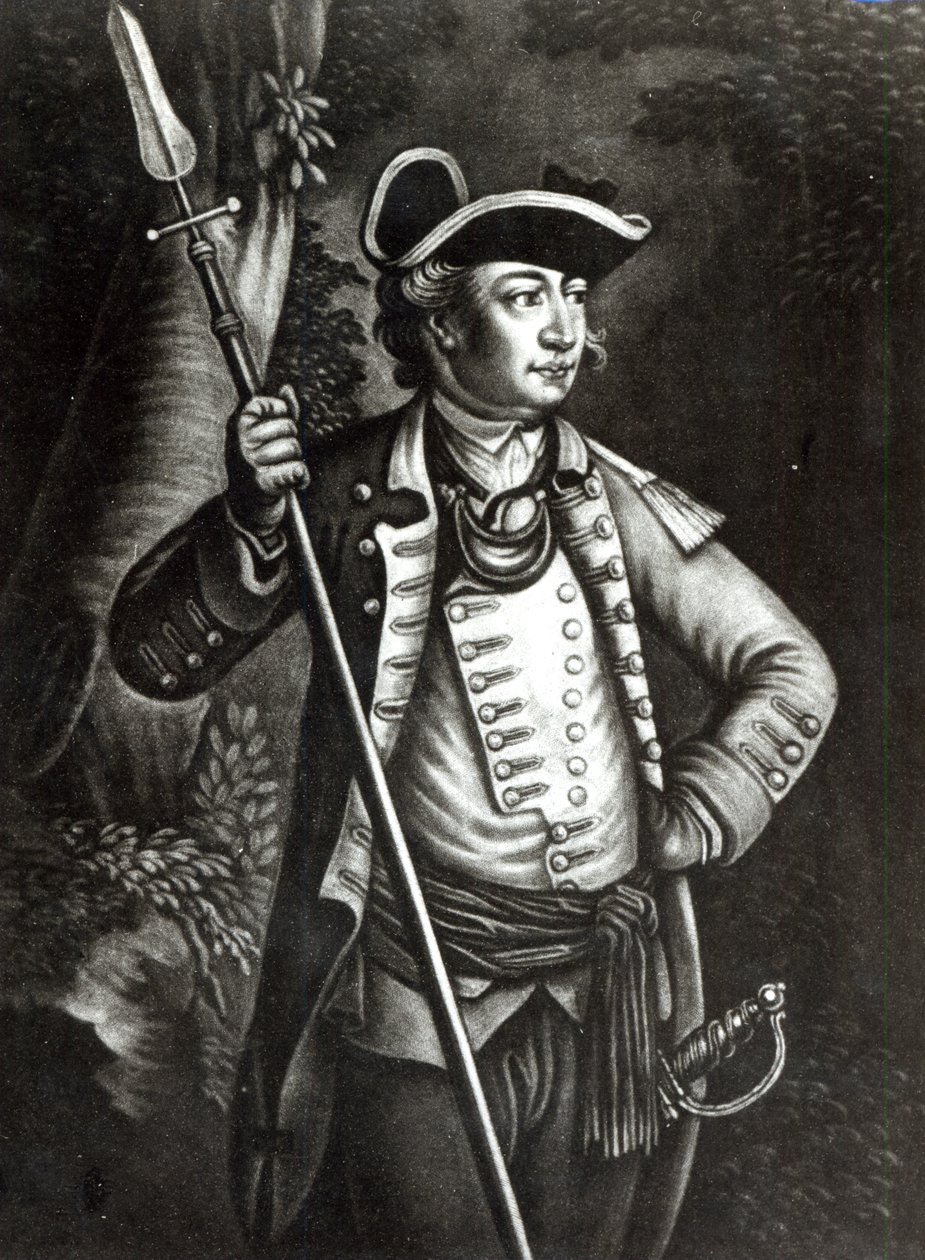 Generał dywizji John Sullivan (1740-95), 1776 autorstwa English School