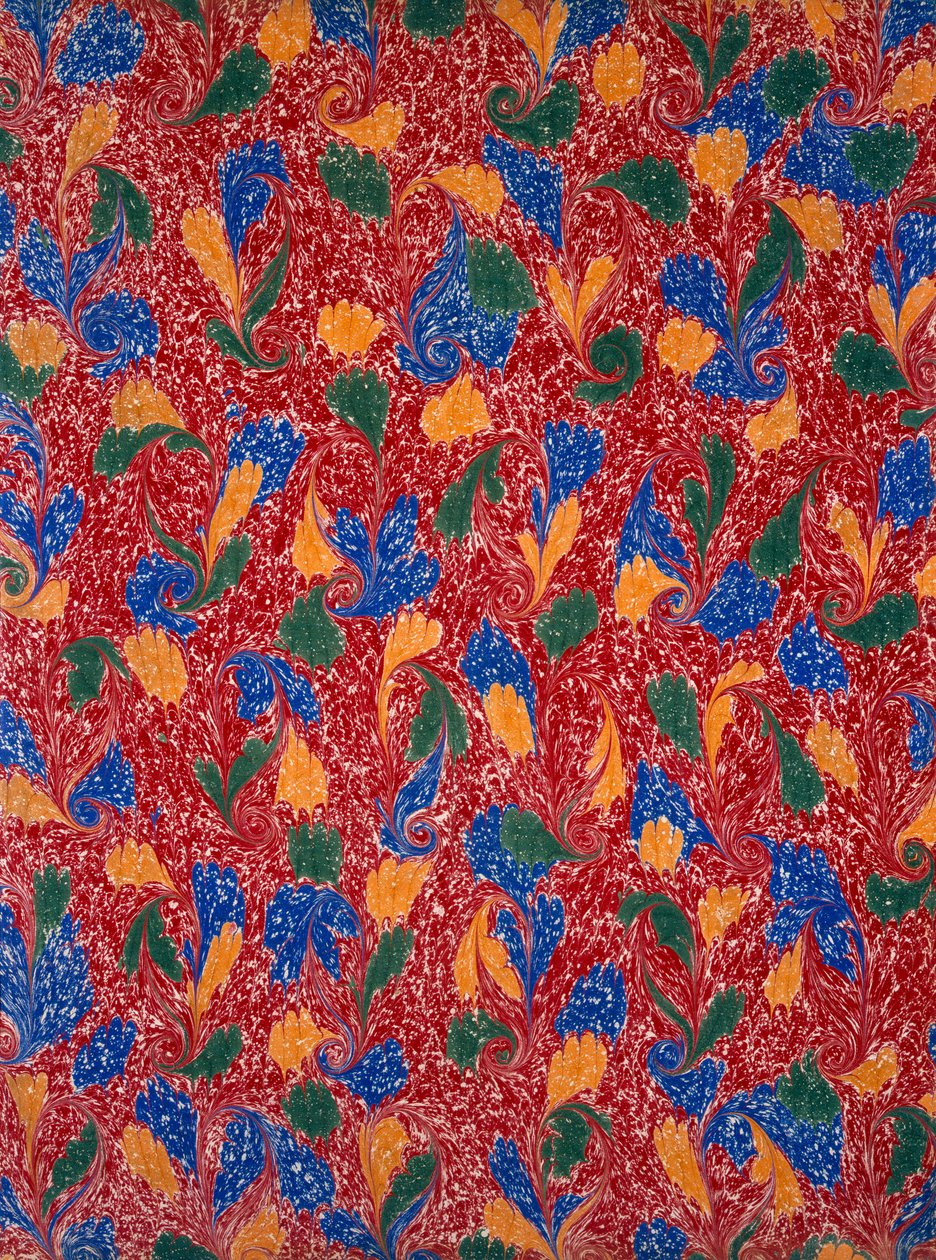 Wyklejka marmurowa, lata 50. XX wieku. autorstwa English School