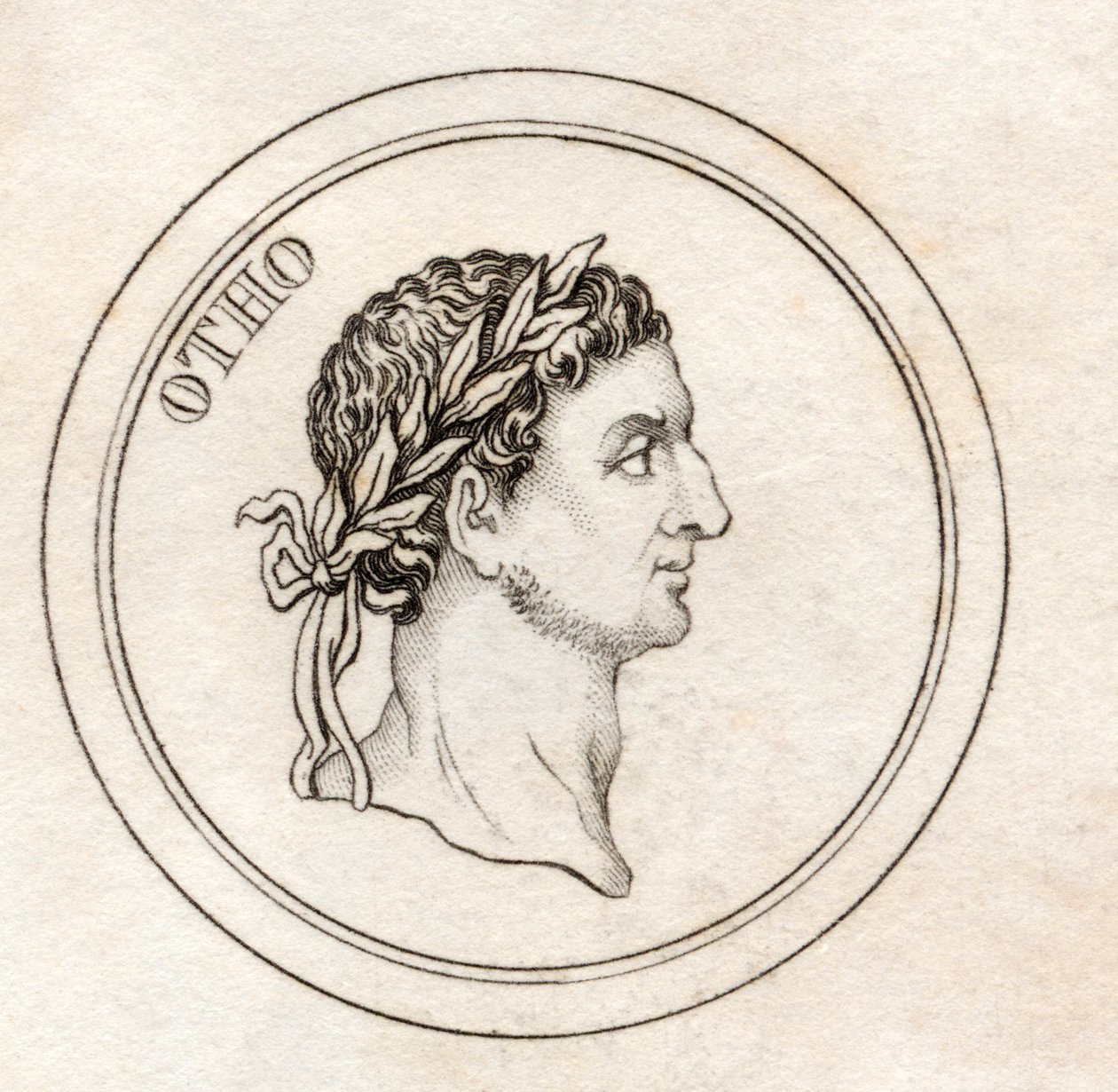Marcus Salvius Otho, ze „Słownika historycznego Krabba”, opublikowanego w 1825 r. autorstwa English School