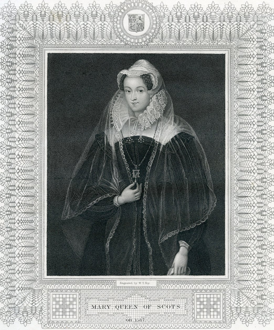 Maria Królowa Szkotów, XIX wiek autorstwa English School