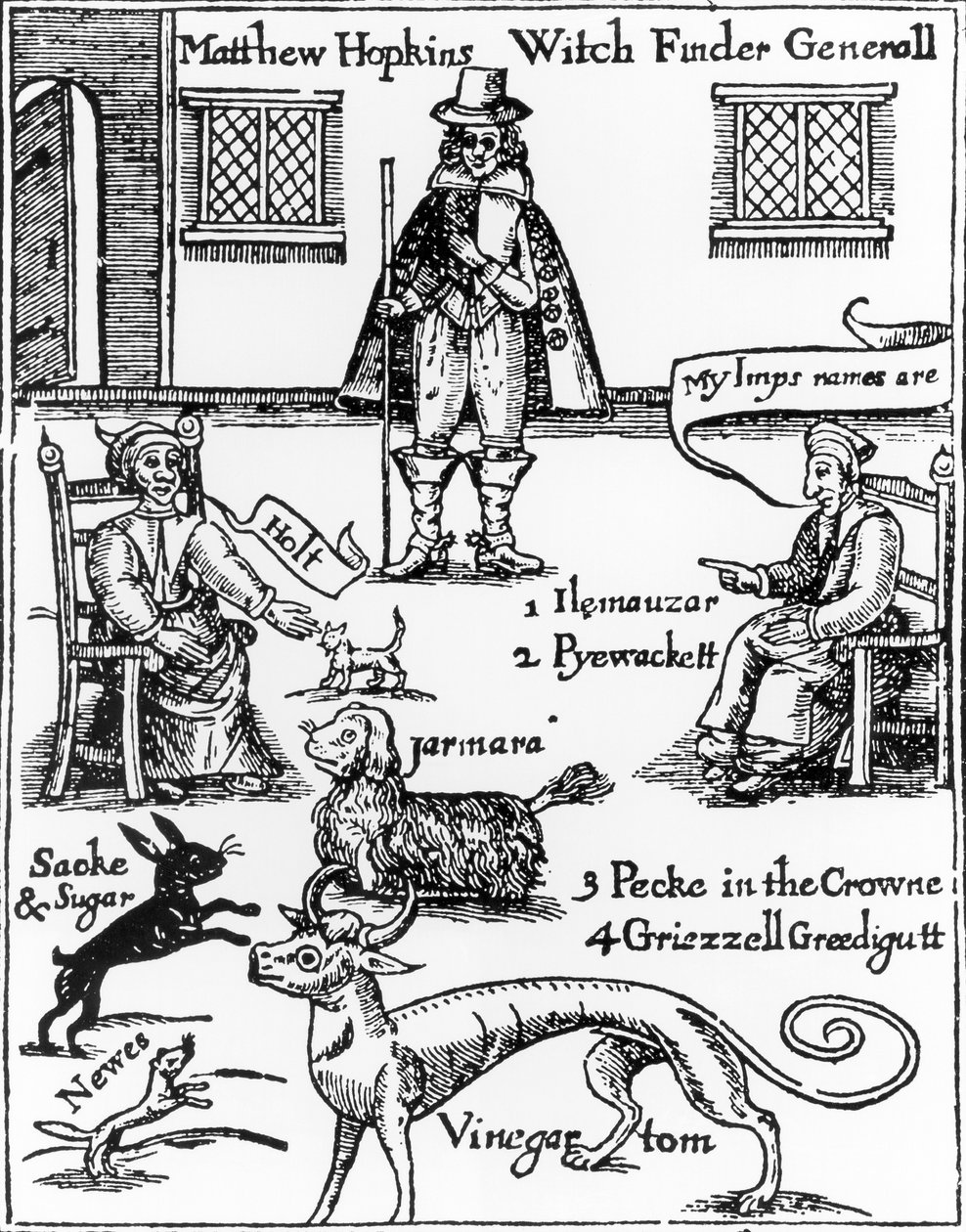 Matthew Hopkins, Generał Poszukiwaczy Czarownic (zm.1647) autorstwa English School