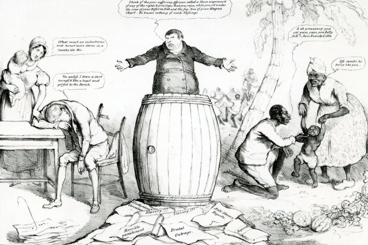 McLeans Monthly Sheet of Caricatures or the Looking Glass, wyd. Thomas McLean, druk Robert Seymour, 1832 autorstwa English School