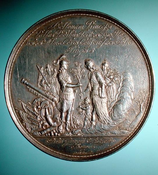 Medal upamiętniający ślub księżniczki Marii (1631-60) z Wilhelmem Orańskim (1626-50) autorstwa English School